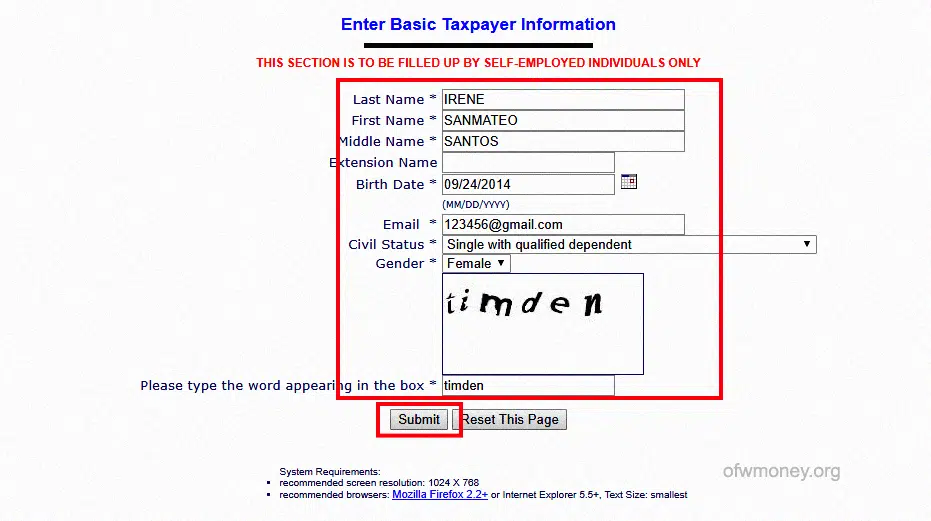 tin_number_using_bir_ereg