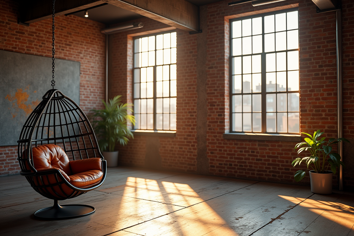 fauteuil suspendu